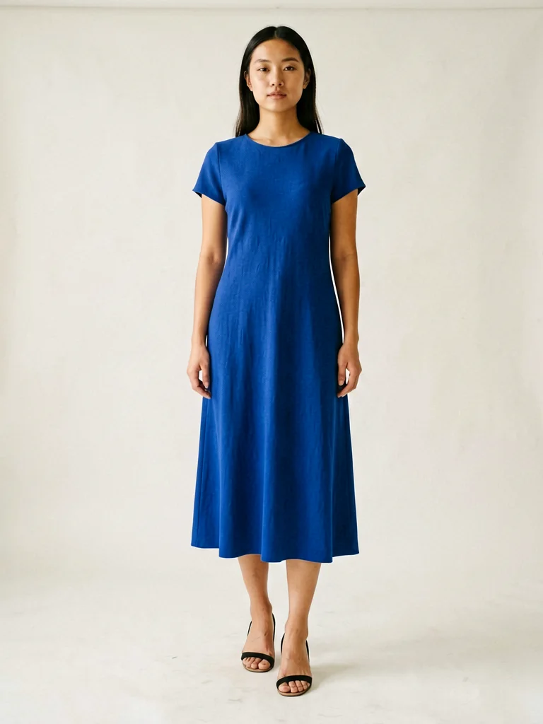 AI fashion model wearing the garment