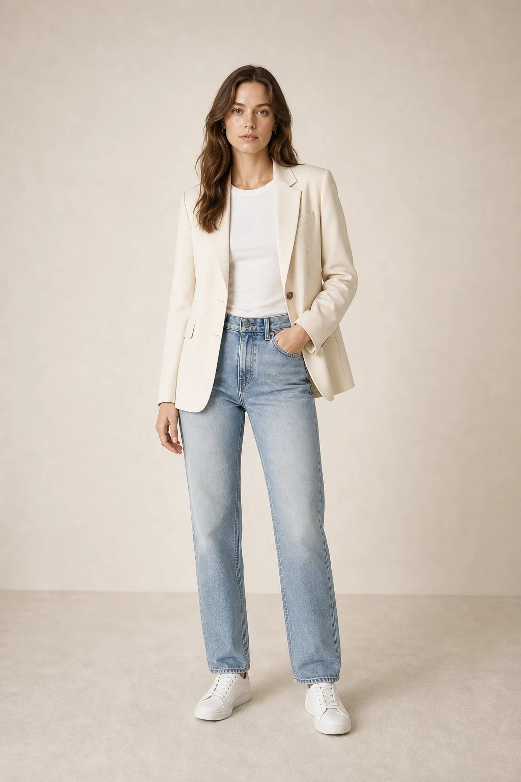 Sofia AI fashion model