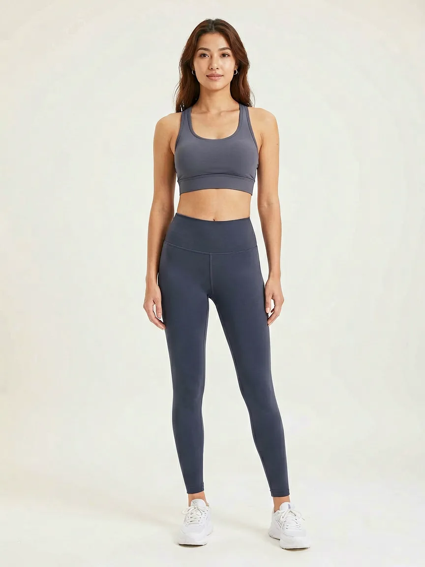 AI model wearing activewear, ready for Amazon